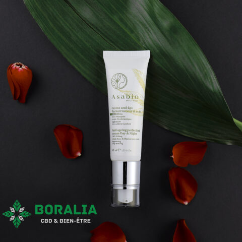 Crème CBD Anti-Âge Perfectrice Jour & Nuit ASABIO