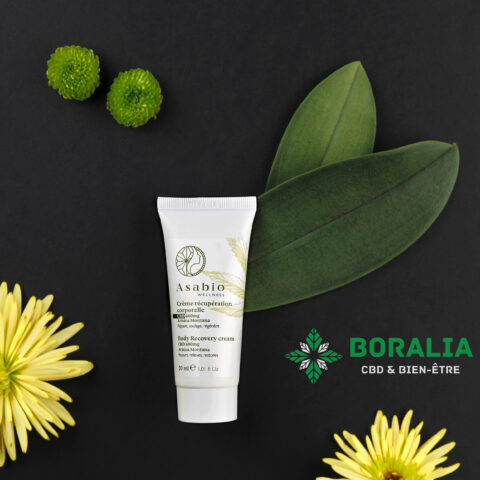 Crème CBD récupération corporelle ASABIO