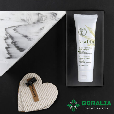 Crème CBD réparatrice mains & ongles ASABIO