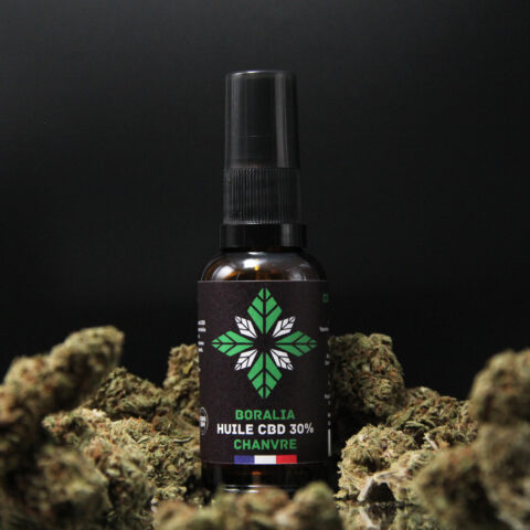Huile CBD Bio Chanvre 30% Full Spectrum Boralia