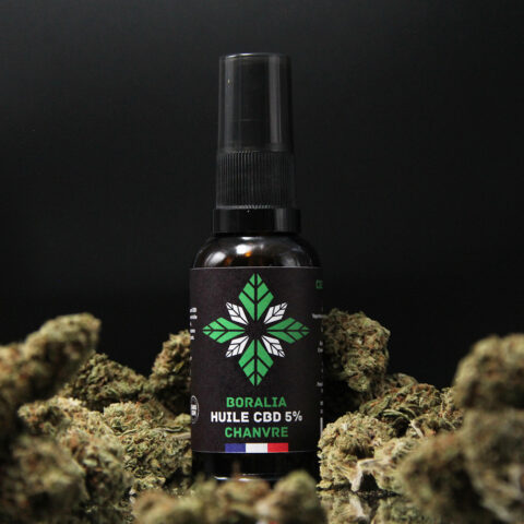 Huile CBD Bio Chanvre 5% Full Spectrum