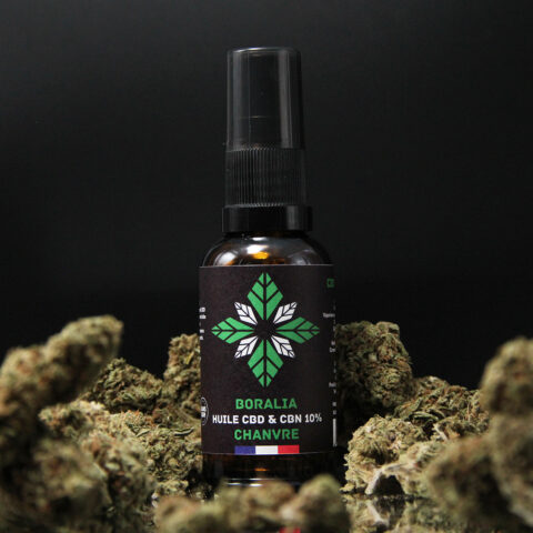 Huile CBN BIO Chanvre 10% Boralia