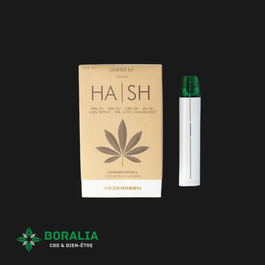 VAPE PEN CBD HA/SH - VAZEGREEN - Boralia - CBD Shop Paris 15