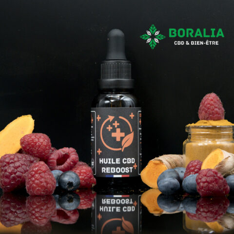 huile CBD Reboost 10% BORALIA