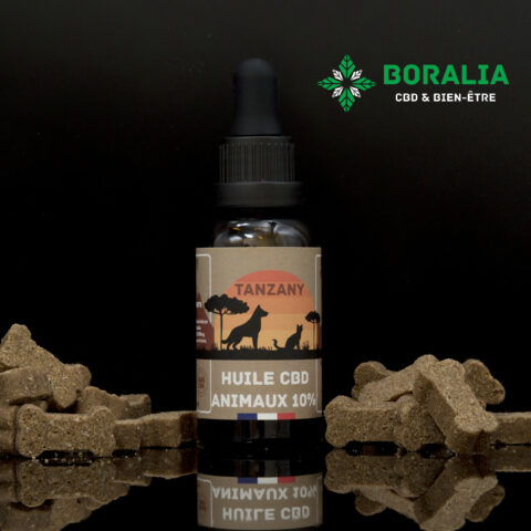 Huile CBD Animaux 10% Tanzany